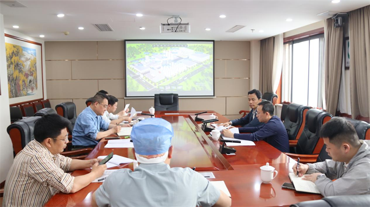 集團公司召開達州冷鏈基地30萬噸油脂精煉榨取入駐項目推進會